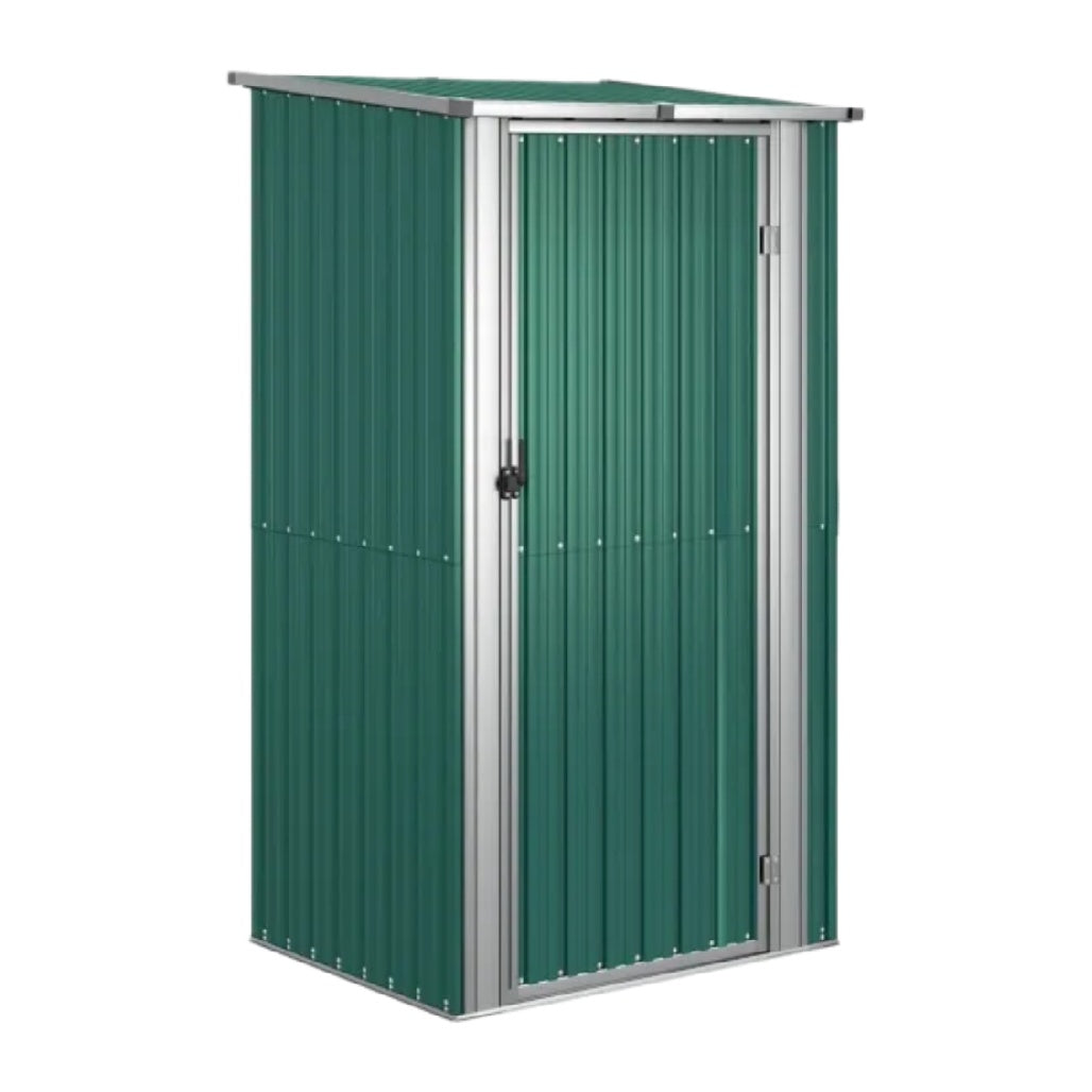 Metal Garden Storage Shed for Outdoor Use - 120 x 80 x 180