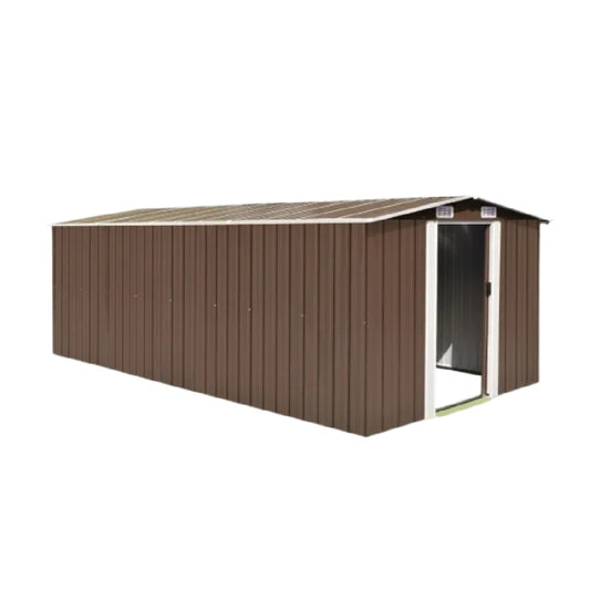 Metal Storage Shed for Outdoor Use - Made of Steel - 300 x 120 x 200
