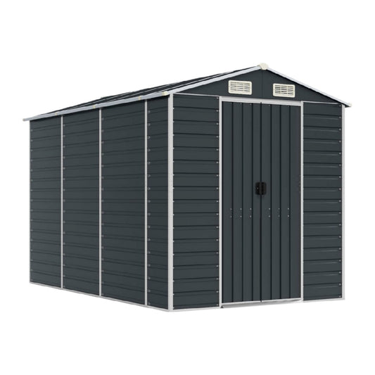 Metal Storage Shed for Outdoor Use with Ventilation - 180 x 100 x 150