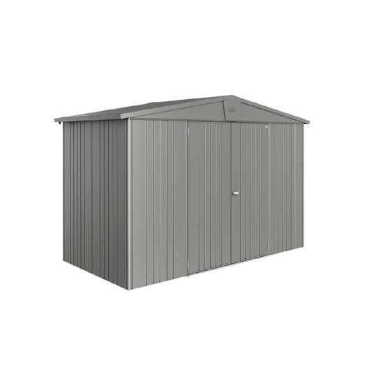 Garden Storage Shed for Outdoor Use in Galvanized Steel - 220 x 120 x 180