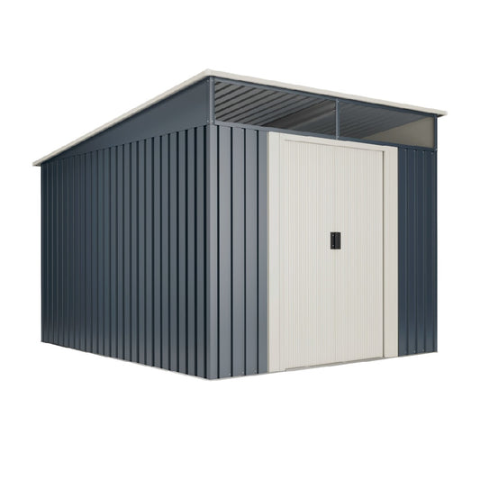 Metal Storage Shed for Outdoor Use - Steel Construction - 200 x 150 x 180