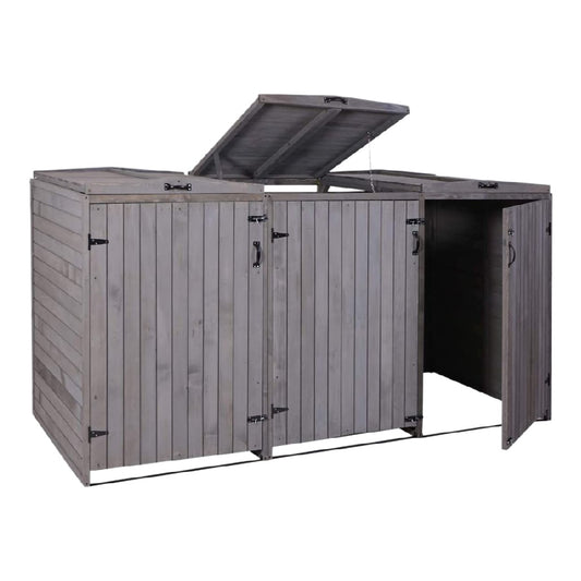Garden Storage Shed for Outdoor Use in Solid Wood - 150 x 80 x 100